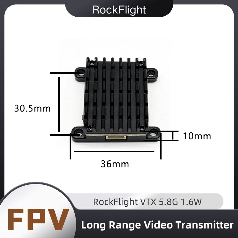RockFlight TX663 VTX 5.8G 48CH - đánh giá và giá Drone Receiver