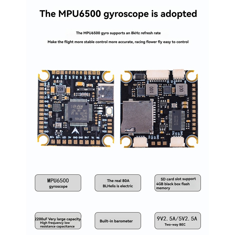 80A+F405/F722 STACK for 13inch - đánh giá và giá Drone Esc