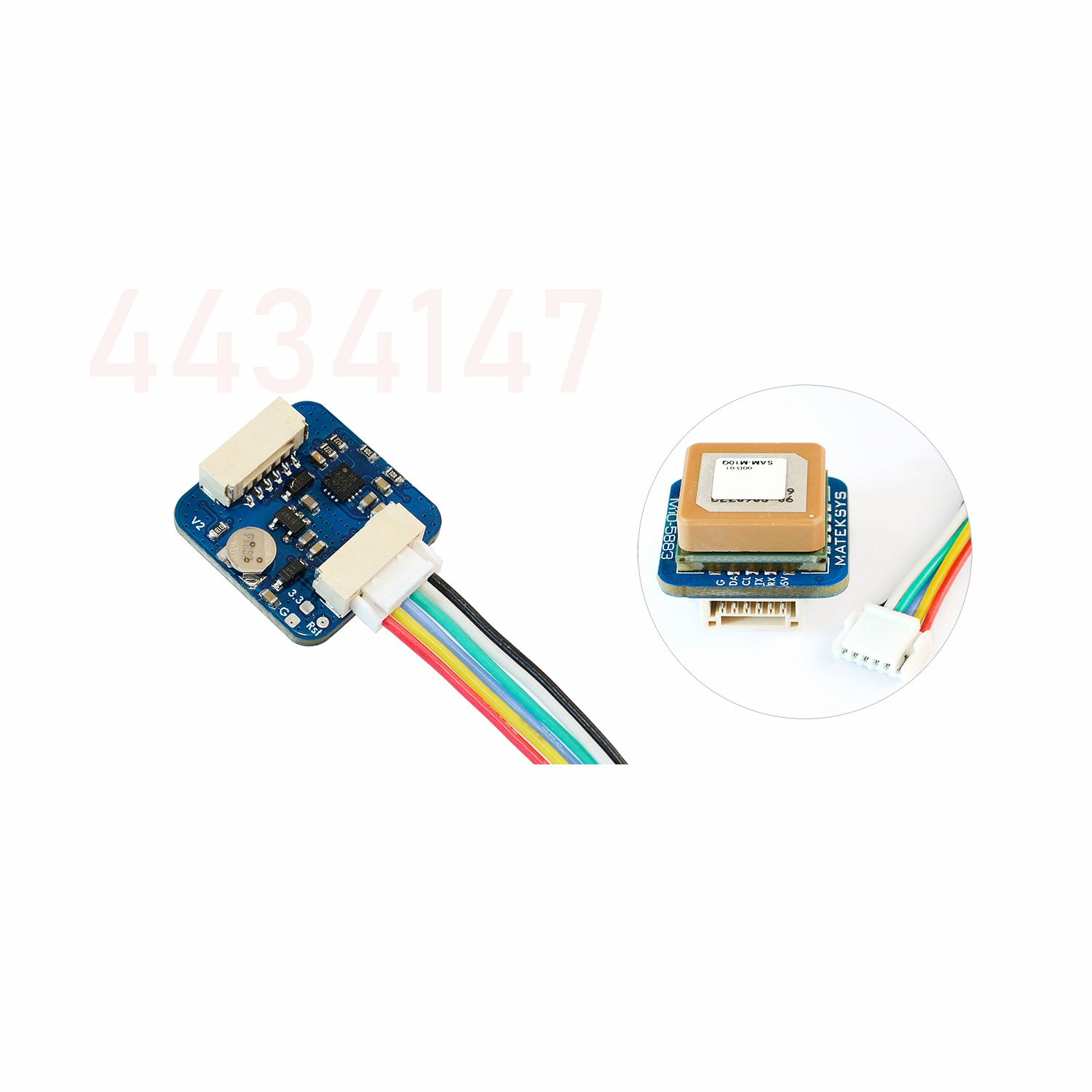 Ban đầu Matek Hệ Thống M8Q-588 - đánh giá và giá Drone Compass