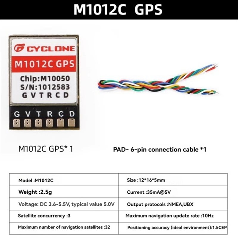 Y44A M1012C M10 GPS Module wit - đánh giá và giá Drone Gps Module
