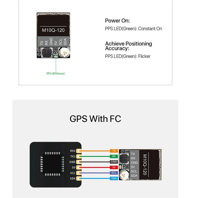 M10Q GPS Module Dual Protocol  - đánh giá và giá Drone Compass
