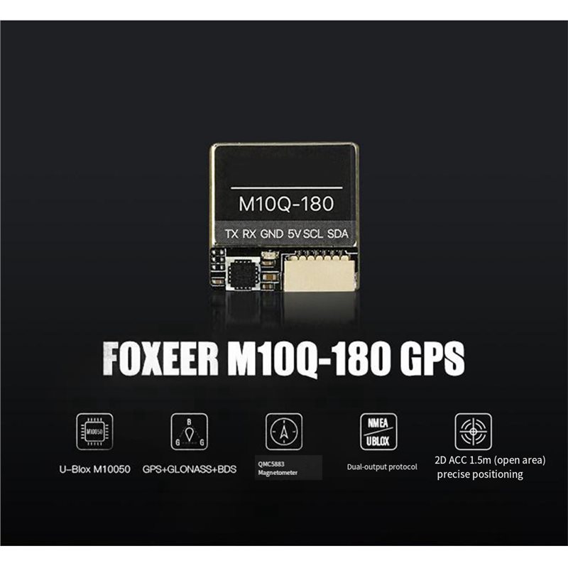 M10Q GPS Module Dual Protocol  - đánh giá và giá Drone Compass
