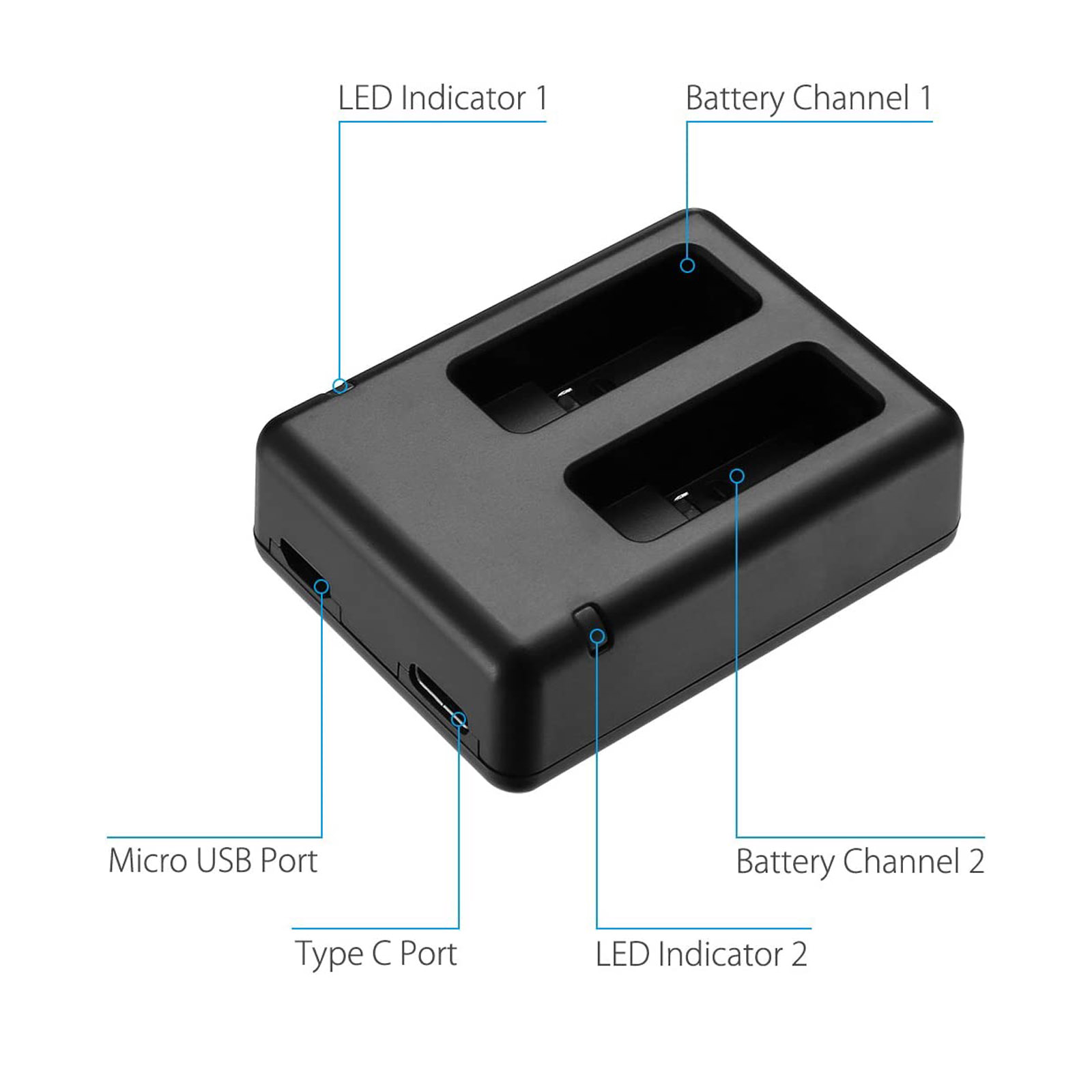 Suitable for GOPRO Hero 5 Char - đánh giá và giá Drone Charger